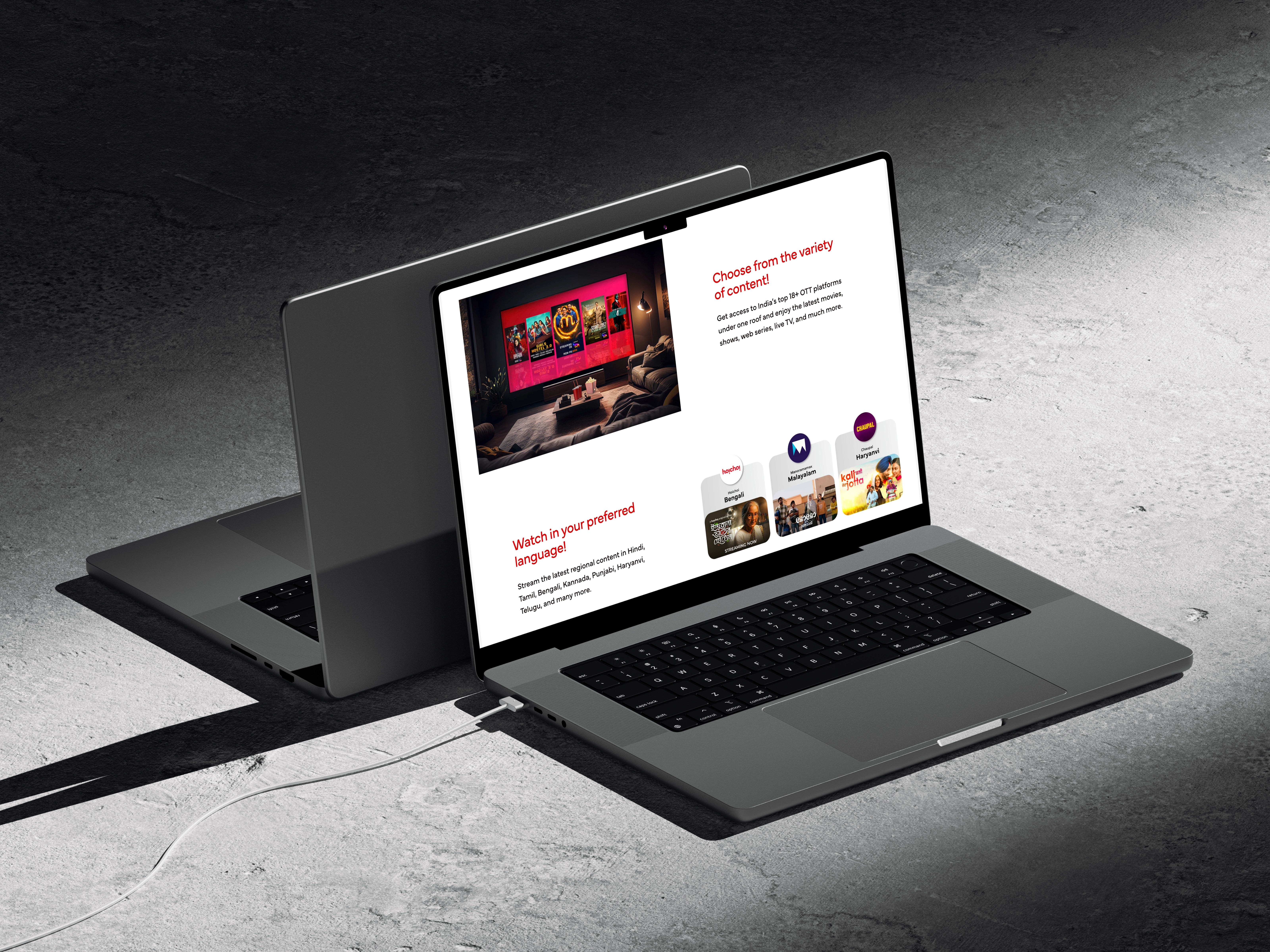 Airtel Xstream Play – Showcasing India's Unified Digital Entertainment on the Web