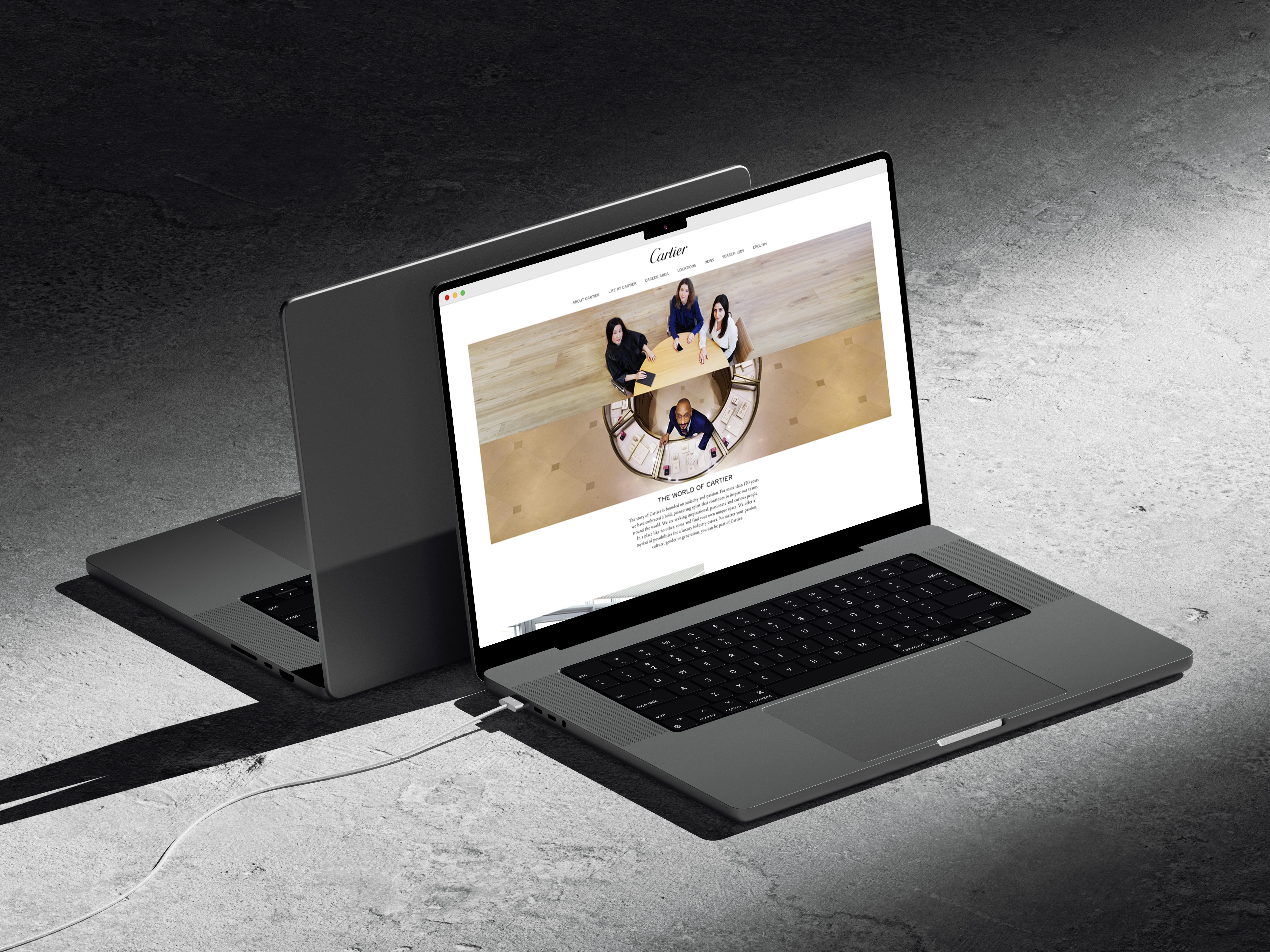 Redesigning Cartier's Career Website – Where Passion Meets Excellence