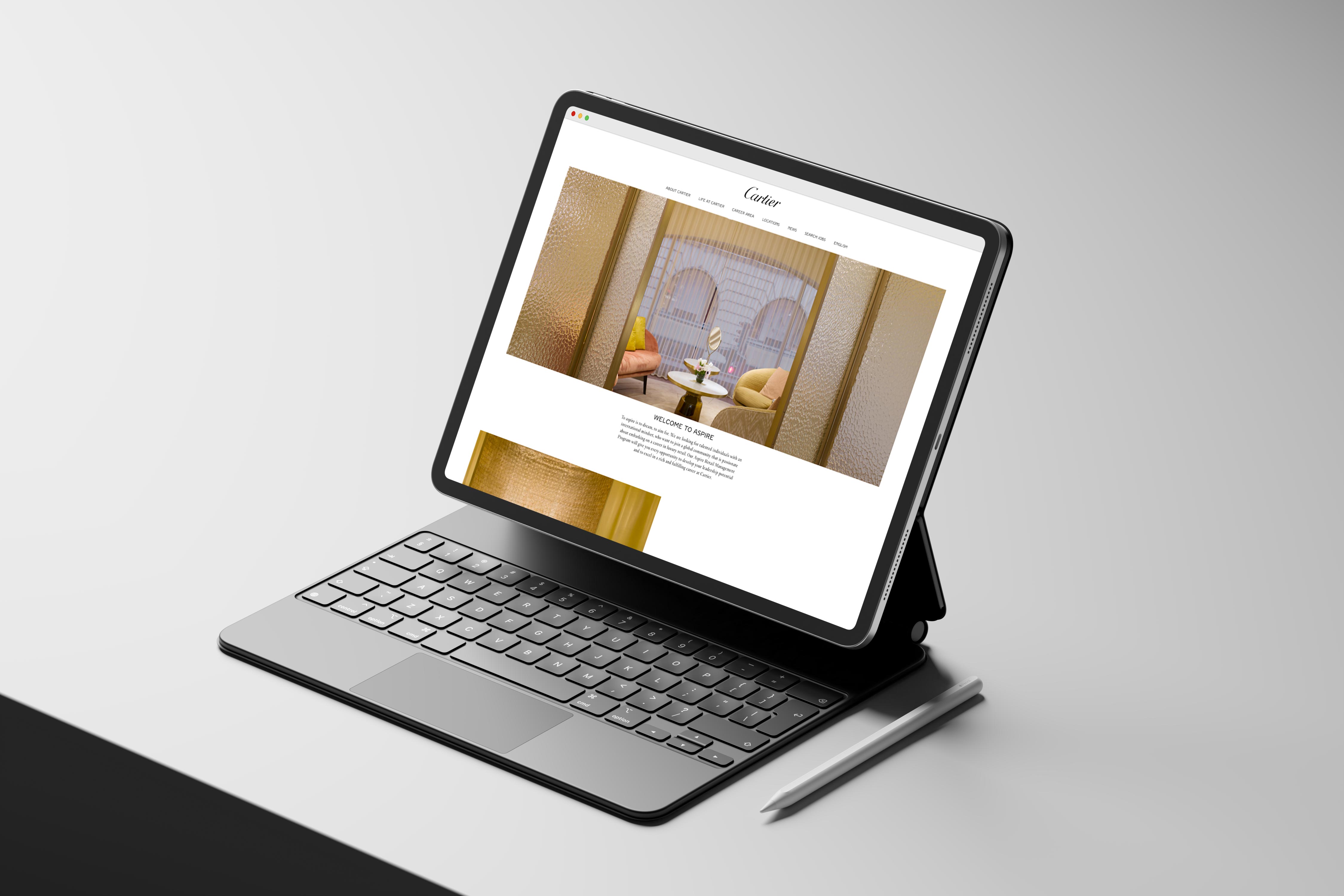 Redesigning Cartier's Career Website – Where Passion Meets Excellence