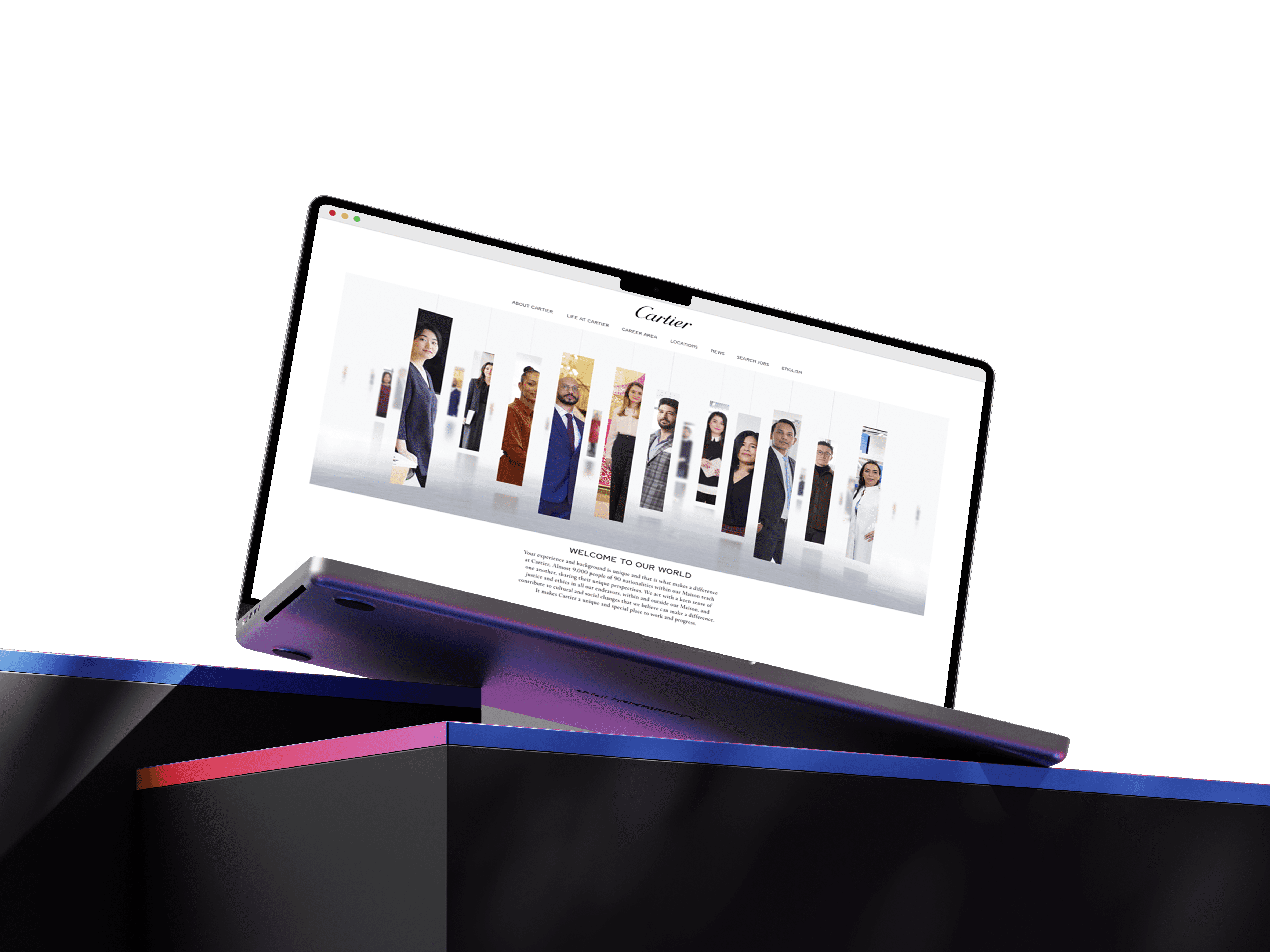 Redesigning Cartier's Career Website – Where Passion Meets Excellence