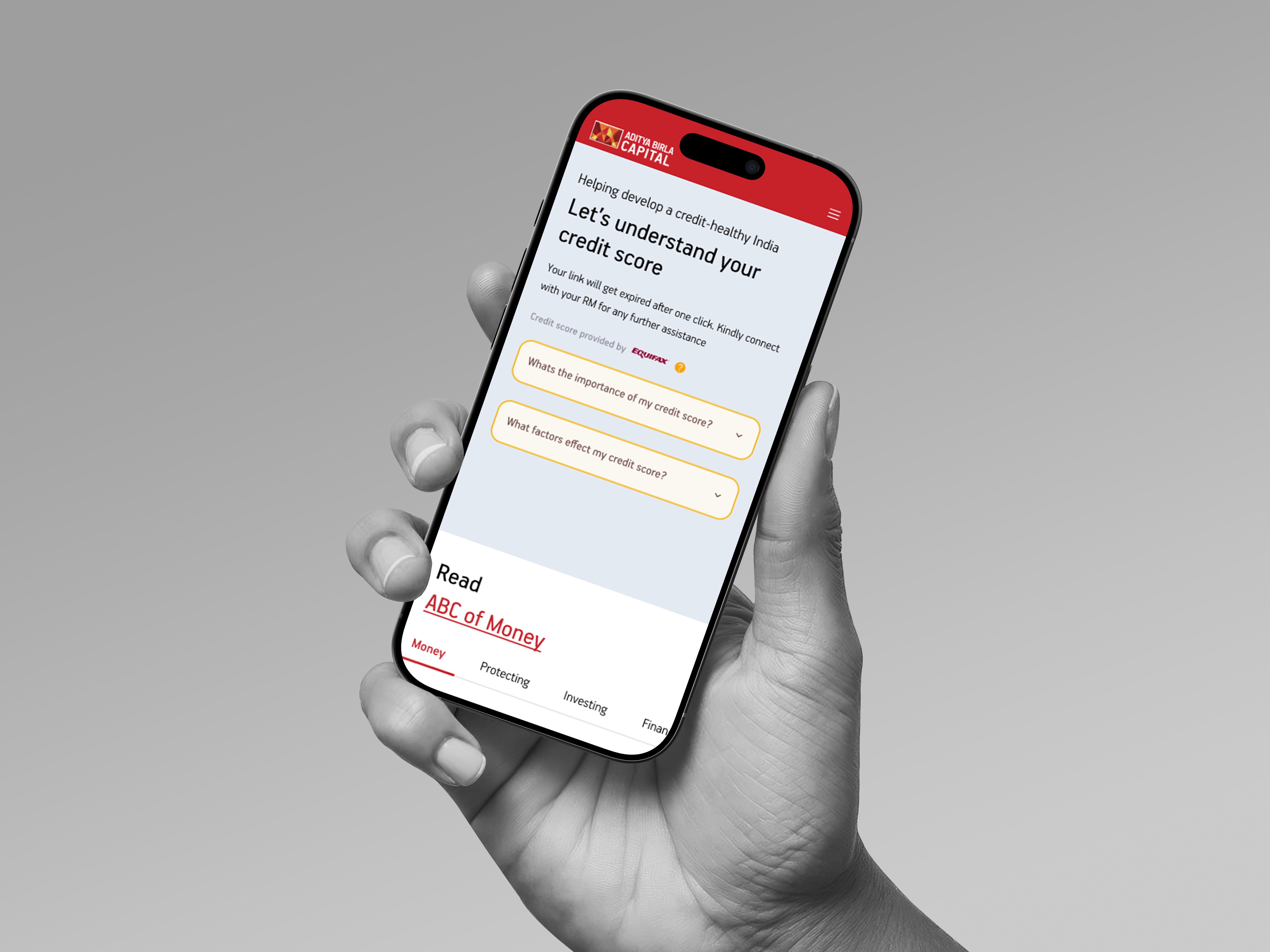 Demystifying Finance: Crafting the UX for Aditya Birla Capital's Credit Score Tool