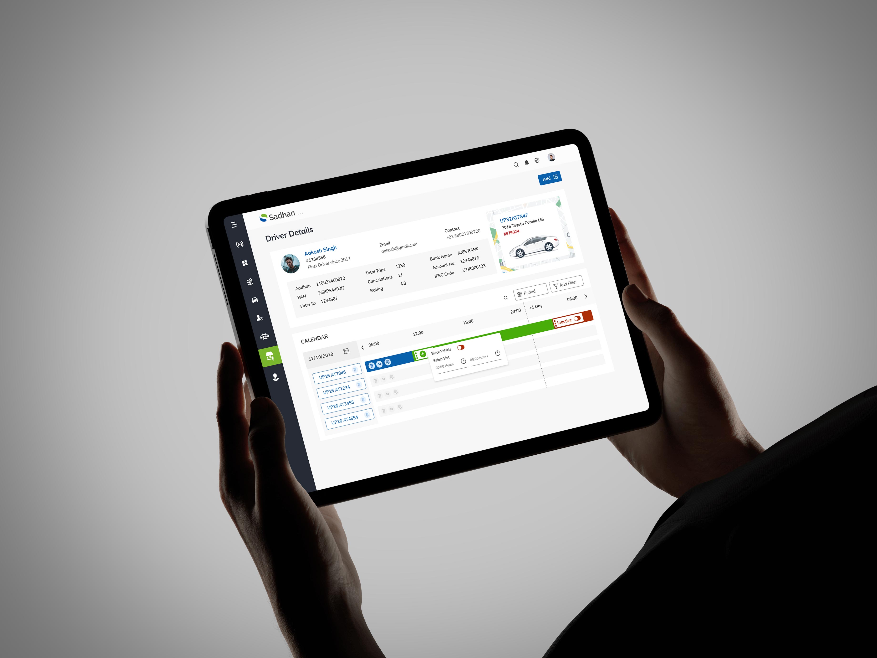 Sadhan – Streamlining Driver Onboarding & Lead Management