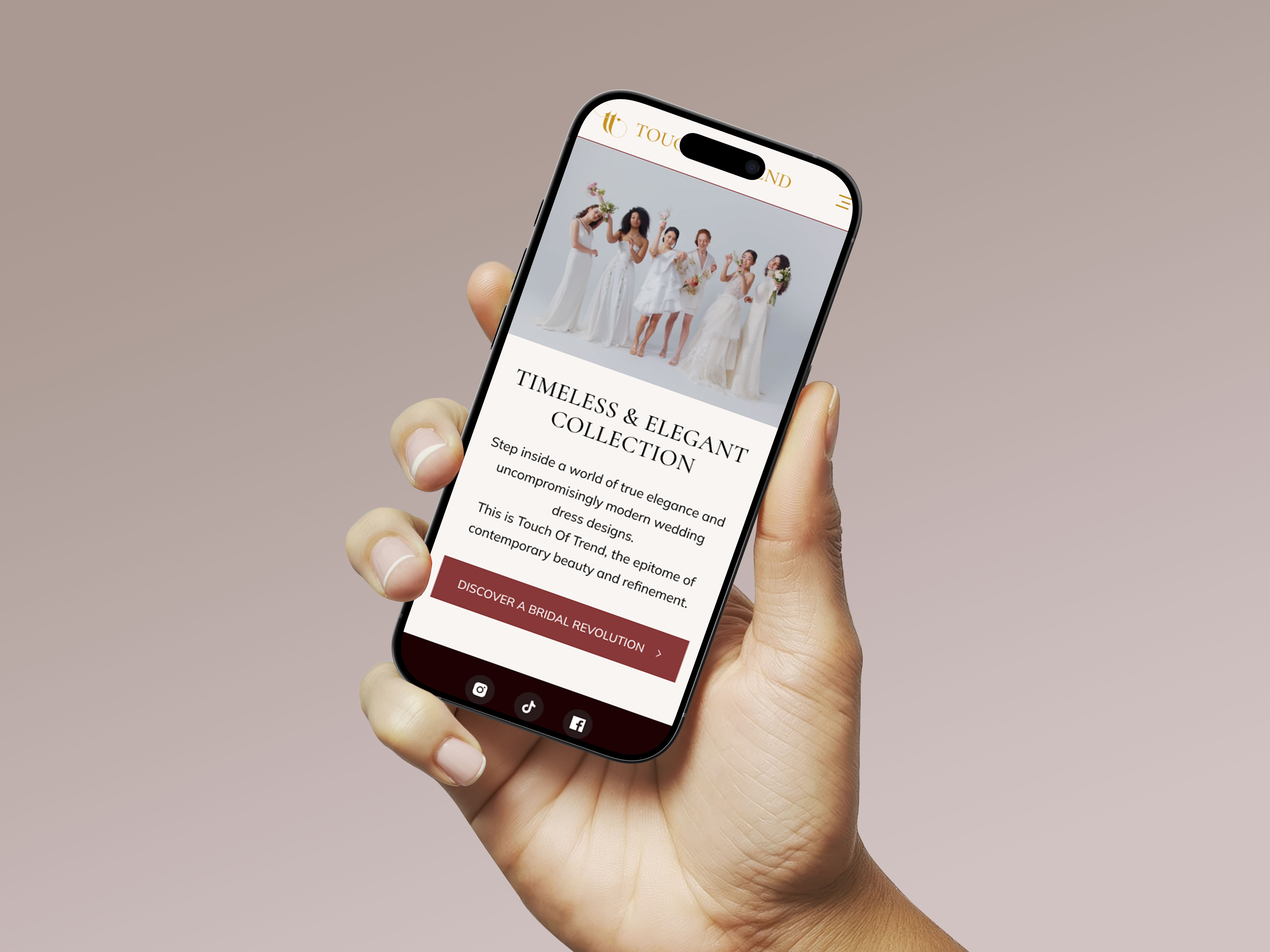 Crafting Digital Elegance: The TOT Bridal Launch Story